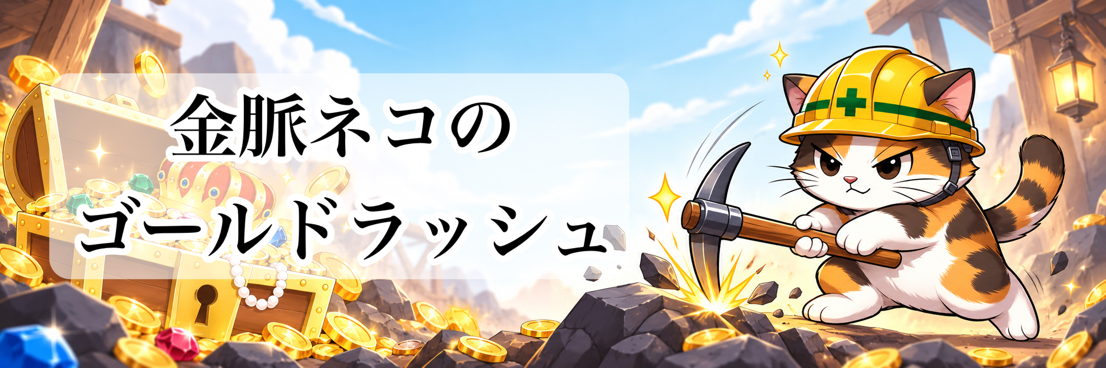 金脈ネコのゴールドラッシュ